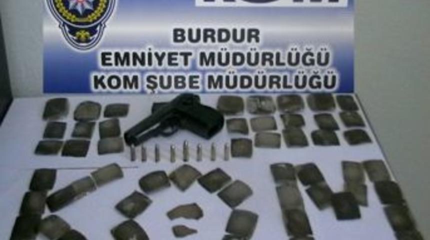 Burdur'da uyuşturucu operasyonu
