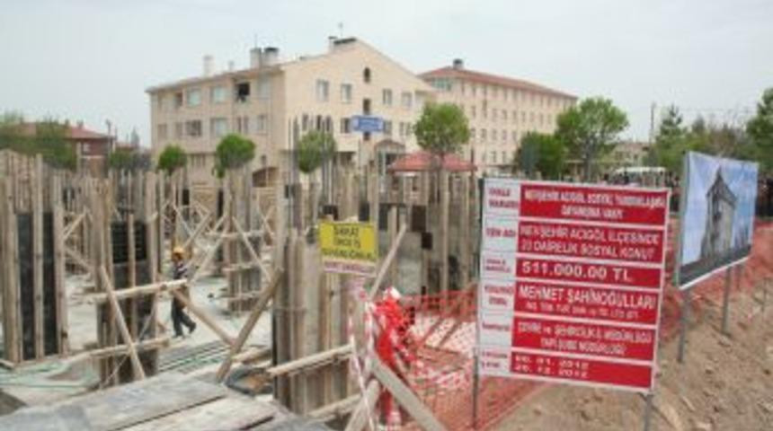 T&uuml;rkiye&rsquo;nin ilk sosyal konutlarının temeli atıldı