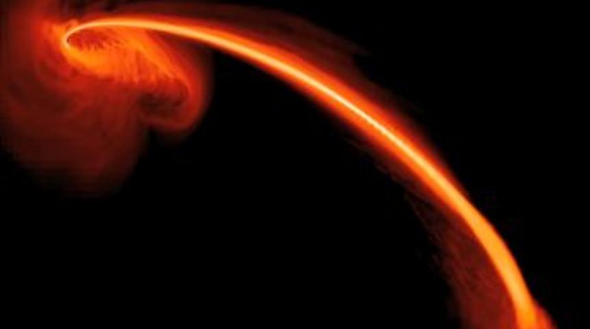 G&uuml;neş&rsquo;ten 1 milyon kat b&uuml;y&uuml;k karadelik yıldızı b&ouml;yle yuttu