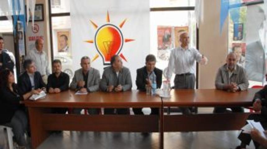 Ak Parti'li Ali Boğa Dalaman'da İncelemelerde Bulundu