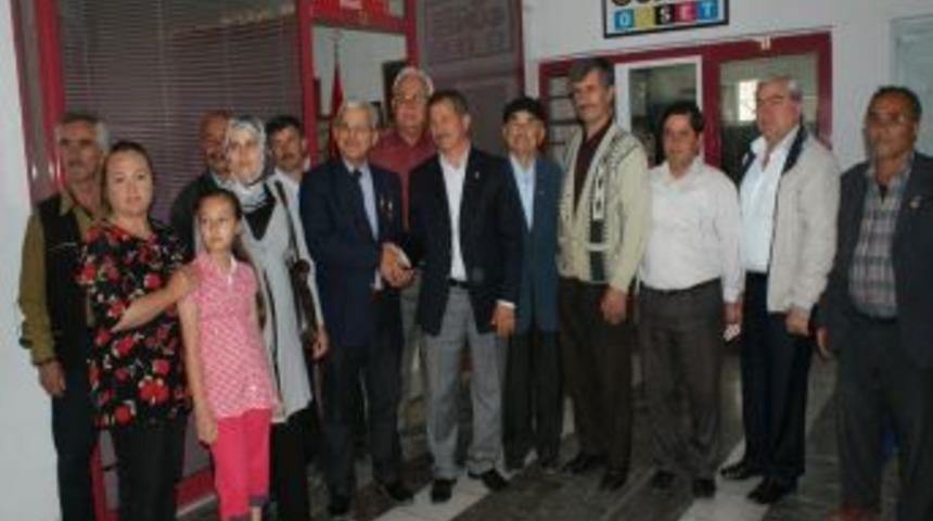 Esnaf Odasından Gaziler Derneğine Anlamlı Hediye