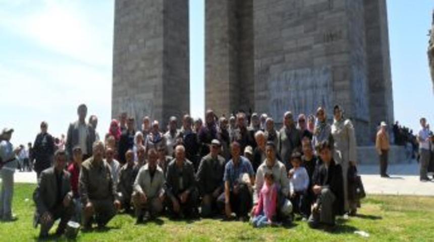 Karaman T&Uuml;M&Ccedil;EK K&ouml;y Kul&uuml;b&uuml;, &Ccedil;anakkale'ye gezi d&uuml;zenledi