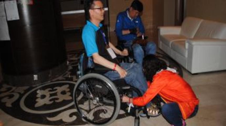 2012'de 8 bin y&uuml;r&uuml;me engelli G&uuml;ney Koreli, Antalya'da tatil yapacak