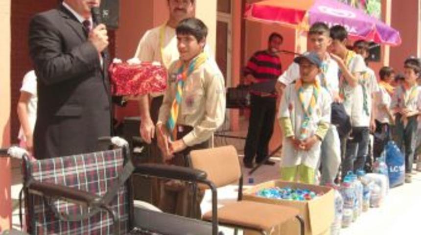 'Bir Kapak Bir Umut Projesi' iki engelli sevindirdi