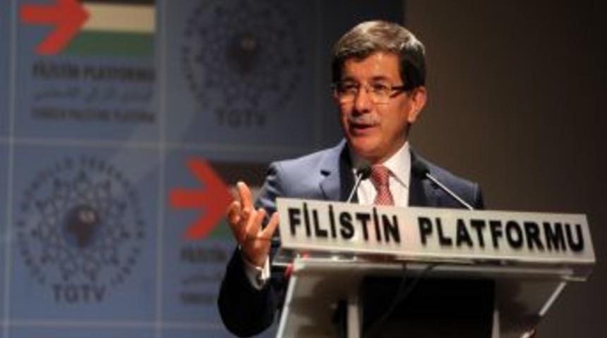 Davutoğlu: Filistin Devleti kurulana kadar, uluslararası d&uuml;zenden bahsedilemez