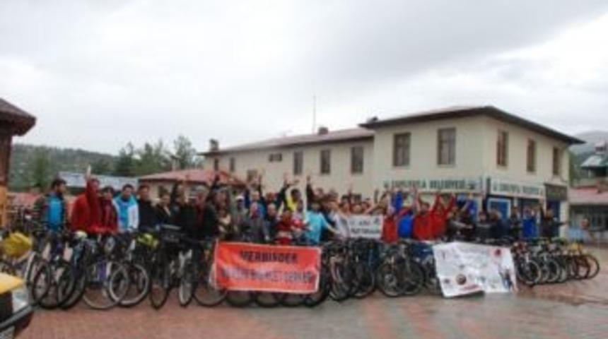 Bisiklet şenliği tamamlandı