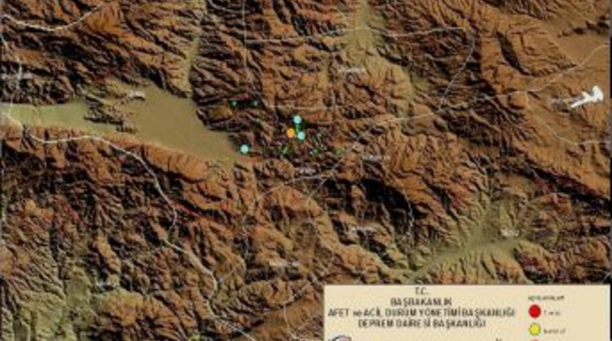 Simav'da 5 art&ccedil;ı sarsıntı meydana geldi