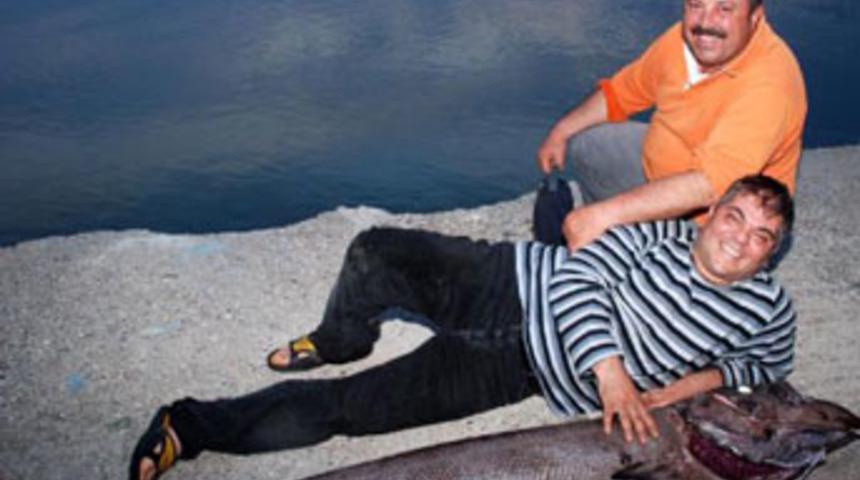 Oltaya 39 kiloluk Morina takıldı