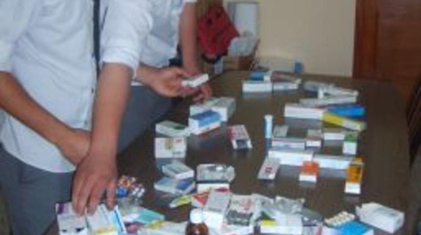 Burhaniye'de ila&ccedil; toplama kampanyası başlatıldı