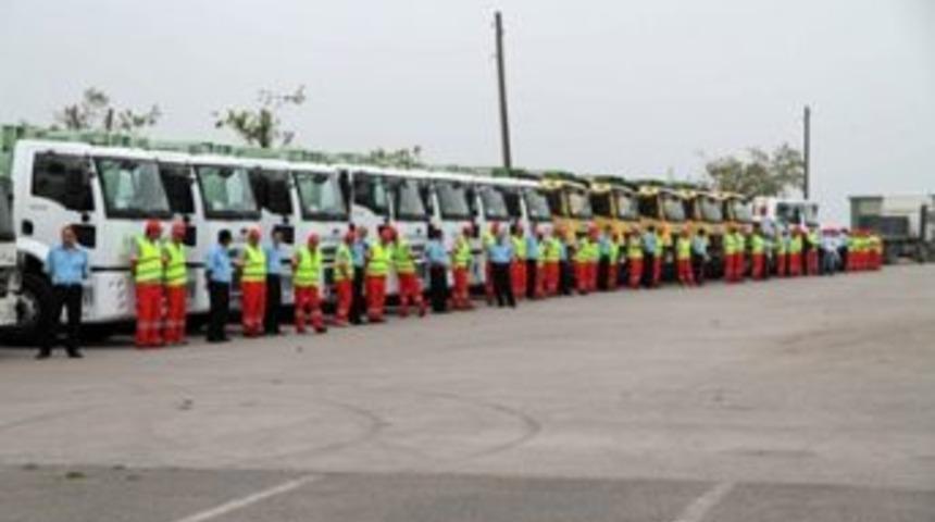 B&uuml;y&uuml;kşehir&rsquo;in temizlik filosu g&ouml;rev başında