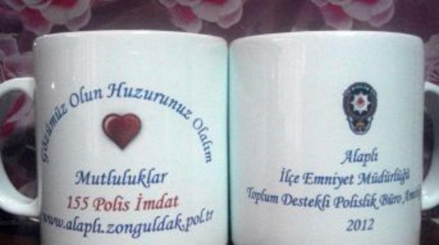 Alaplı Emniyeti'nden hediyeli uyarı