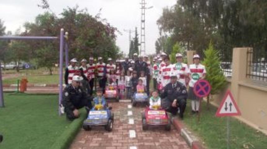 D&uuml;zi&ccedil;i&rsquo;nde trafik eğitimi ana okulunda başlaycak.