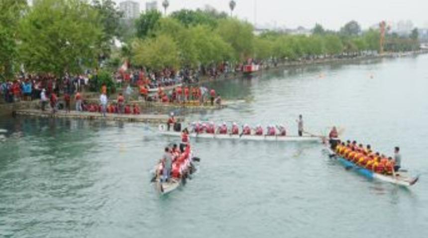 Seyhan nehri&rsquo;nde Dragon ş&ouml;leni