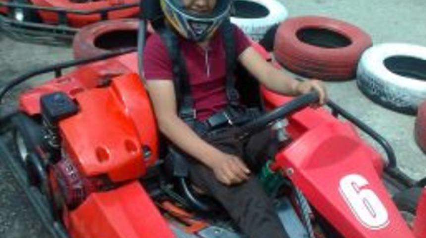 Gaziantepli yetim &ccedil;ocuklar karting keyfi yaşadı