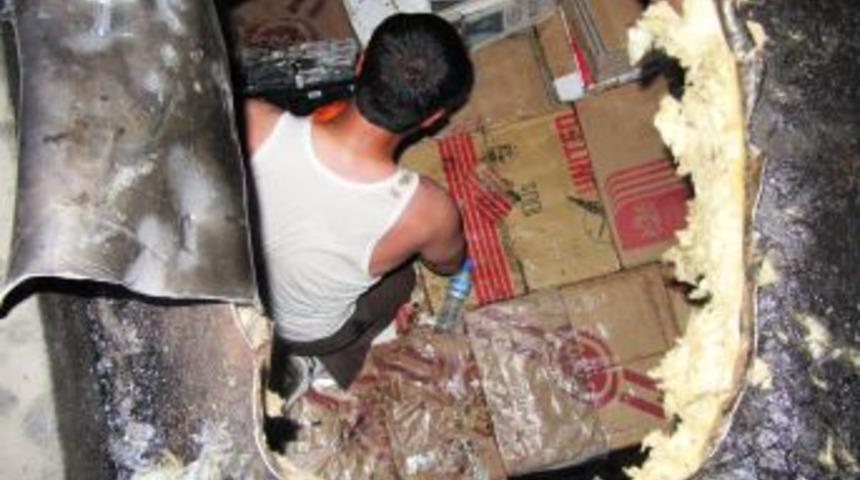 Ankara'da Kaçak Sigara Ve Sahte İçki Operasyonu