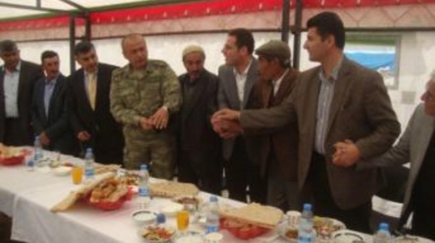 &Ccedil;aldıran'da Barış Yemeği