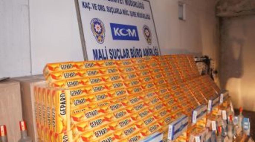 Ankara polisi tanker zulasında 87 bin 200 paket ka&ccedil;ak sigara buldu