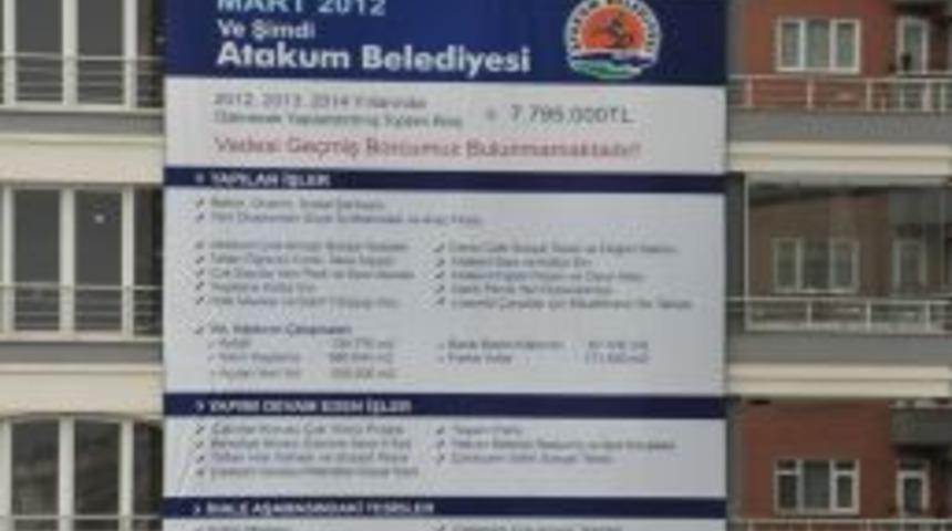 Burma'dan Pankartlı İlan