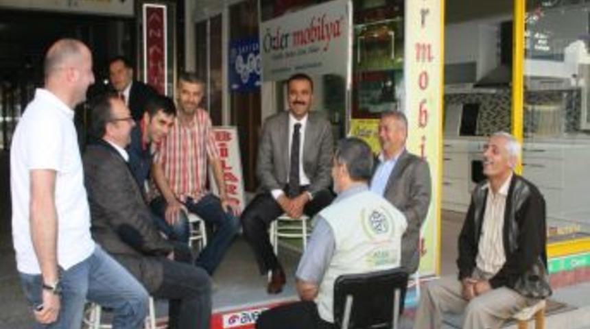 Esnaflardan Başkana Sabah &Ccedil;ayı