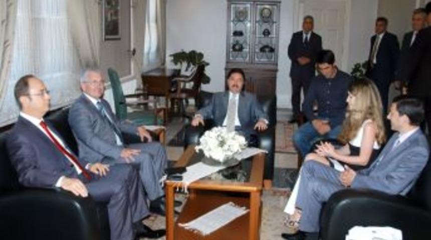 Kiev Belediye Başkan Yardımcısı, Muğla Valisi Şahin&rsquo;i ziyaret etti