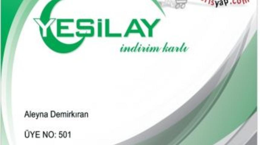 Yeşilay'dan indirim kartı uygulaması