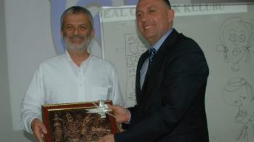 &Uuml;nl&uuml; Karikat&uuml;rist Memecan Tokat'ta