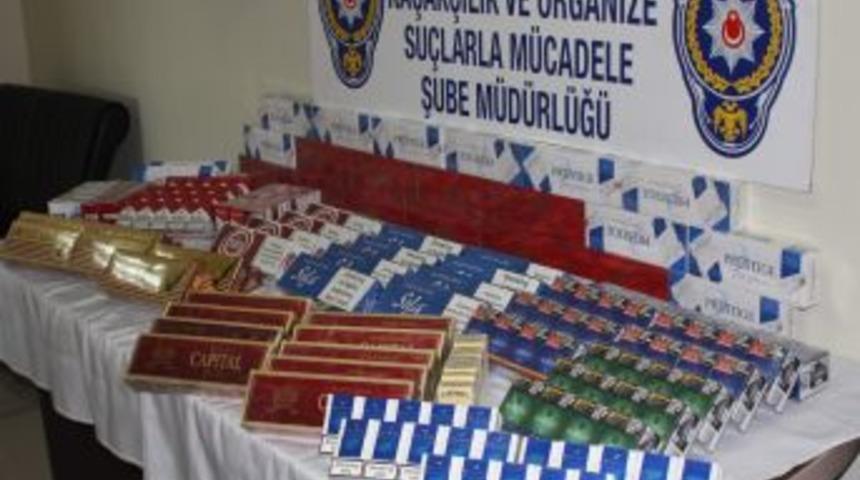 Zonguldak Emniyetinden Ka&ccedil;ak Sigara Operasyonu