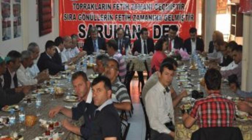 Saruhan-Der Mhp'yi Kahvaltıda Ağırladı