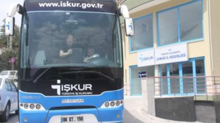 İşkur Otob&uuml;s&uuml; &Ccedil;ankırı'da