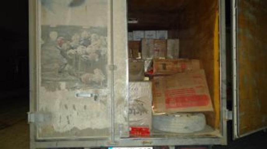 Başkale'de 67 Bin Paket Ka&ccedil;ak Sigara Ele Ge&ccedil;irildi