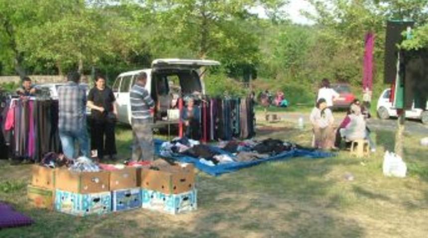 Hıdrellez Şenliklerinde Giyim Tezgahı