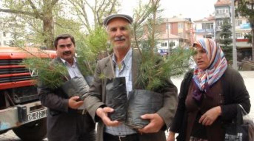 &Ccedil;ubuk&rsquo;ta &lsquo;Her &Ccedil;ocuk Bir Fidan Kampanyası&rsquo; ile 5 bin fidan dağıtıldı