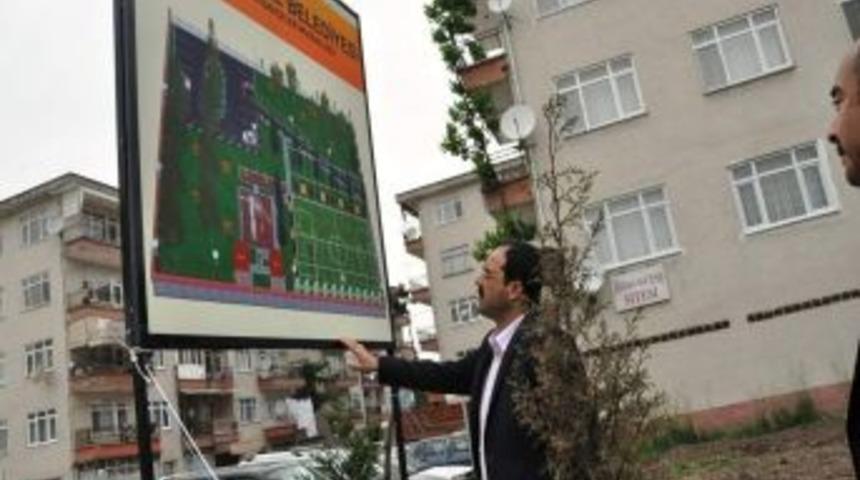 Başkan Ayaz, Mehmet Akif Ersoy Parkı'nı İnceledi