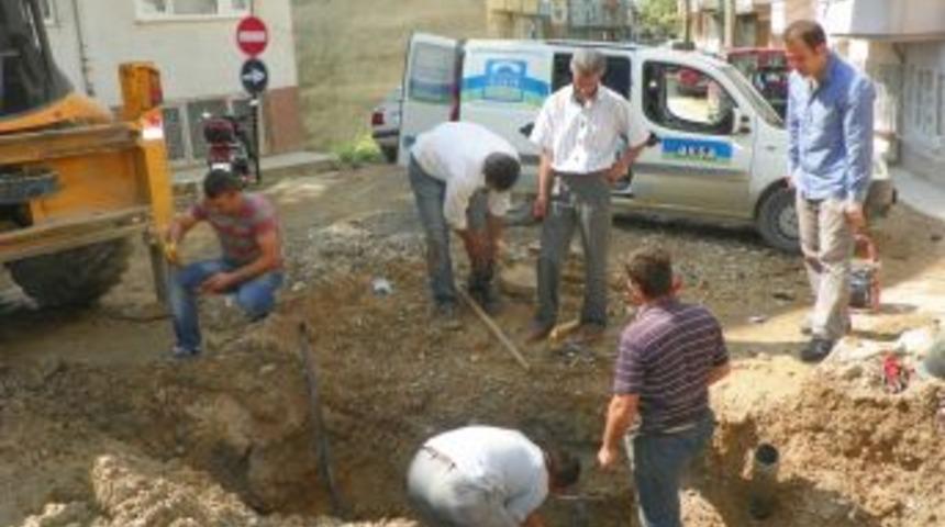 Kep&ccedil;e Doğalgaz Borusunu Patlattı