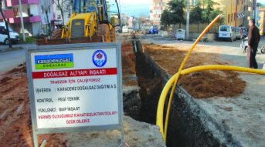 Trabzon'da Yarından İtibaren 4 Mahalleye Daha Doğalgaz Verilecek