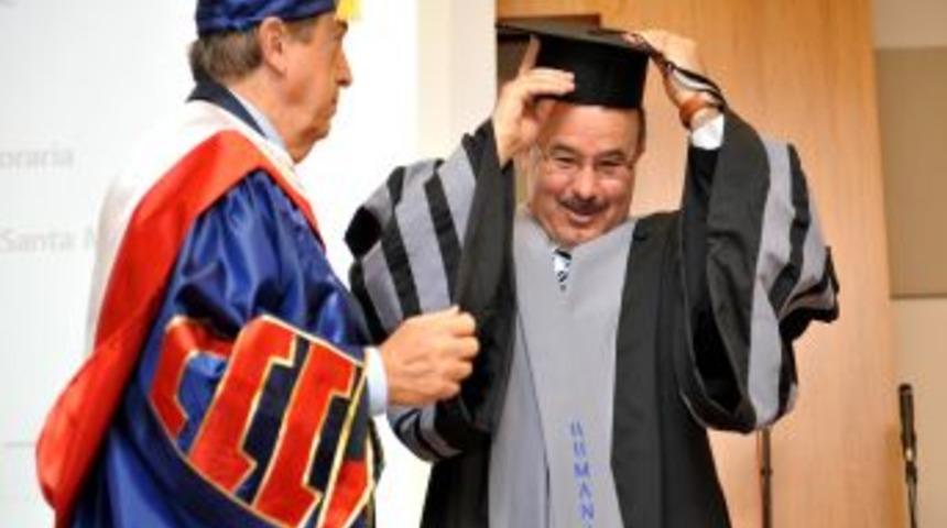 Santa Maria &Uuml;niversitesi&rsquo;nden H&uuml;seyin &Ccedil;elik'e fahri doktora