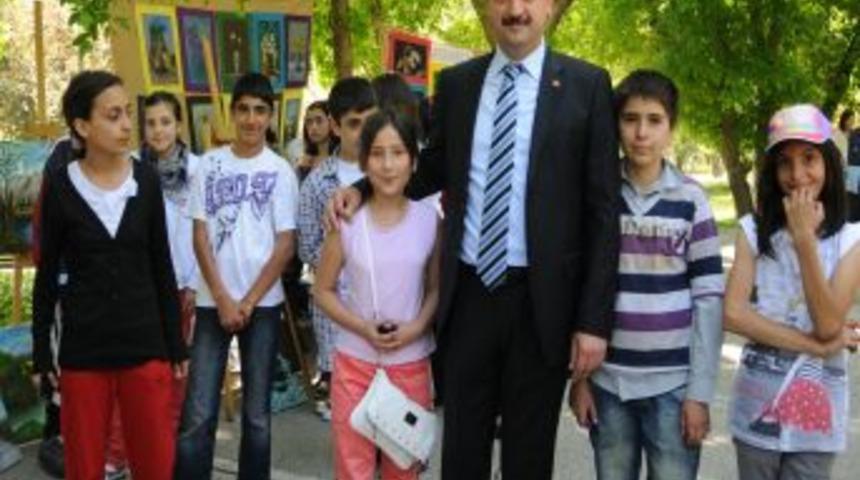 Geleceğin Ressamları Şafaktepe Parkında Bir Araya Geldi