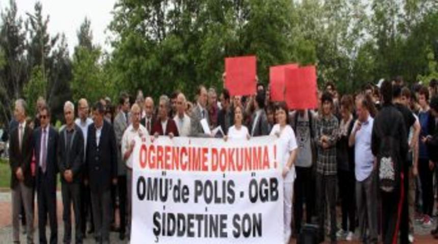 Samsun'da &Uuml;niversite &Ouml;ğrencilerinden Protesto