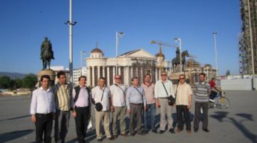 Makedonya’yı gezen eğitimciler Türk kolejlerine hayran kaldı