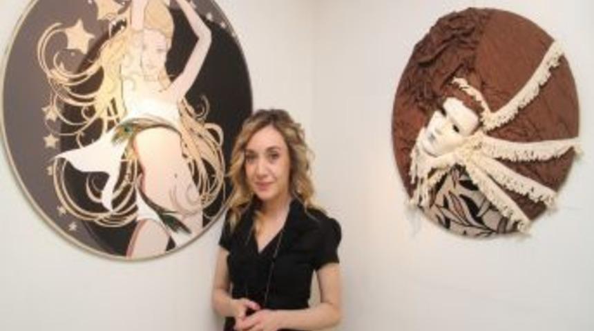 Gen&ccedil; Ressamın &Uuml;&ccedil; Boyutlu Resimleri G&ouml;r&uuml;c&uuml;ye &Ccedil;ıktı