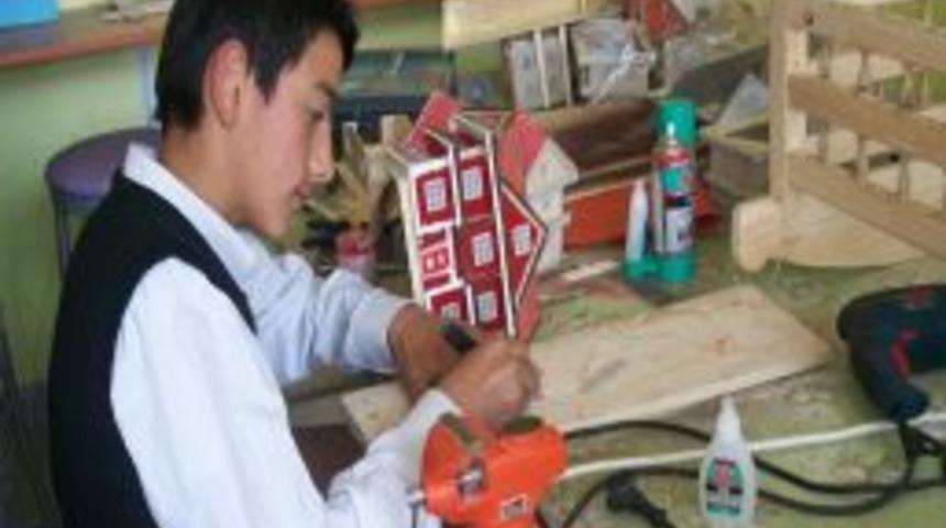 K&uuml;re'de Ahşap Hediyelik Eşya Yapımı Kursu A&ccedil;ıldı