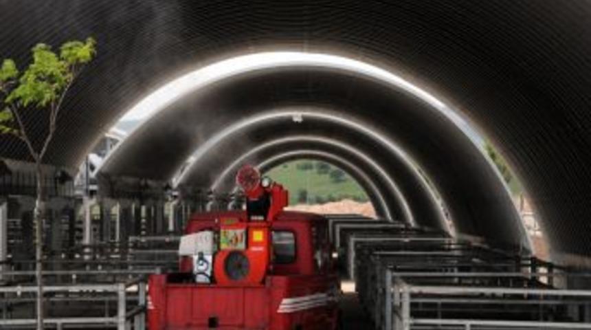 Şap sebebiyle kapatılan Balıkesir Hayvan Pazarı ila&ccedil;landı