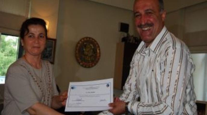 Kula'da Girişimciler Sertifikalarını Aldı