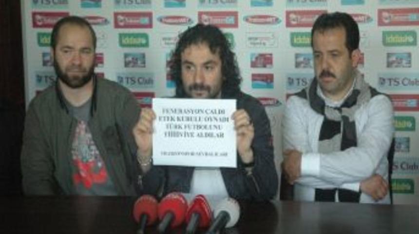 Trabzonsporlu Taraftarlardan Takımlarına Tam Destek