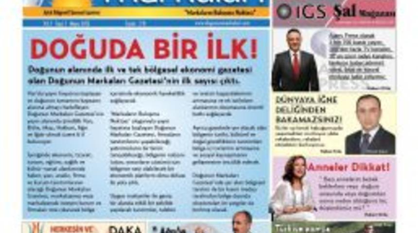 Doğunun Markaları Gazetesi Yayın Hayatına Başladı