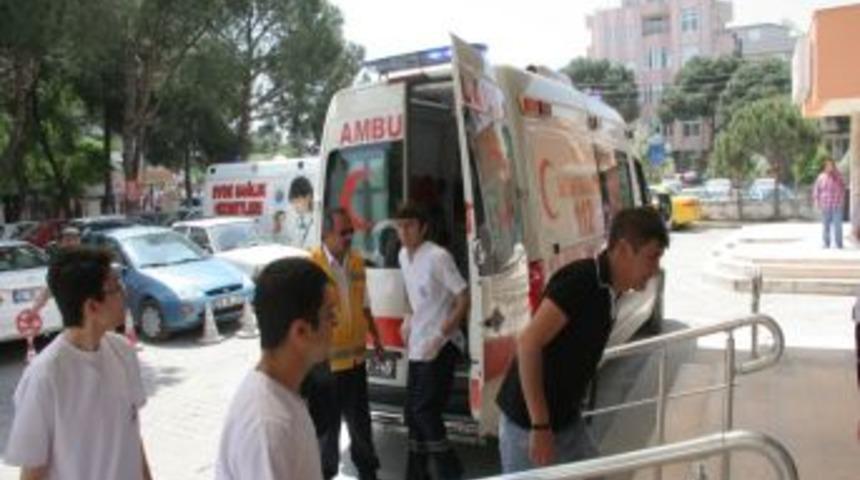 Burhaniye'de motosiklet kazası: 2 yaralı