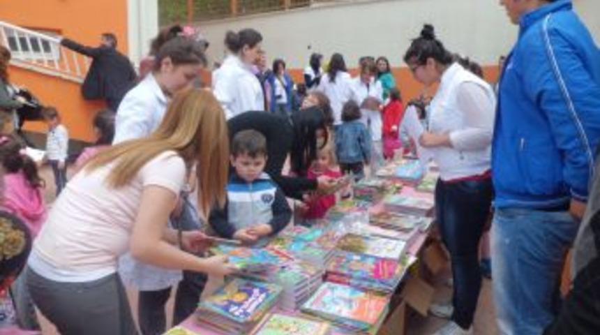 Alaplı Anaokulunda "benim Kitap Kumbaram" Kampanyası