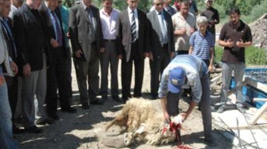 B&ouml;lgede İlk Katı Atık Arıtma Tesisi Temeli Havza'da Atıldı