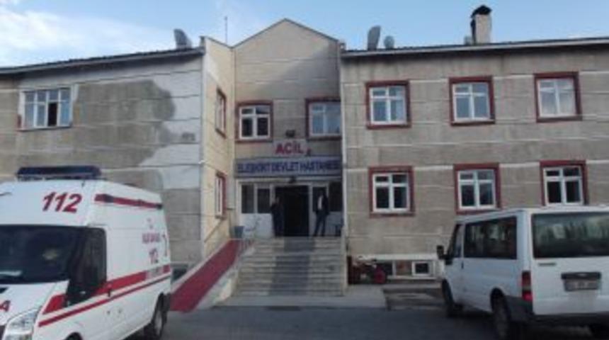 Eleşkirt Devlet Hastanesi tahliye edildi