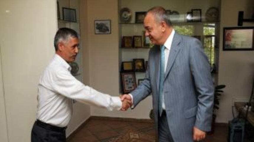 Başkan Erg&uuml;n Ulucami Sakinlerini Ağırladı